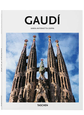 【现货】高蒂 【Basic Architecture】Gaudi 原版英文建筑设计进口图书