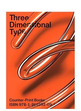 【预售】三维设计 Three Dimensional Type 原版英文工业产品设计图书