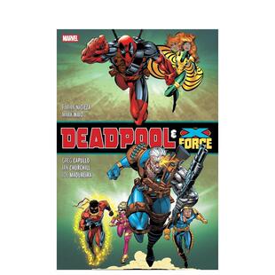 【预售】英文漫画 死侍与 X 特工队 合集版（新版重印） Deadpool & X-Force Omnibus Ken Lashley/Greg 原版英文图书