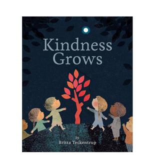 现货 原版 让善意传递 Grows 英文儿童绘本图书 Kindness