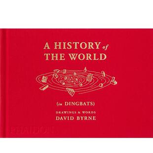 【现货】戴维·伯尔尼的符号世界 A History of the World (in Dingbats) 原版英文艺术画册画集进口图书