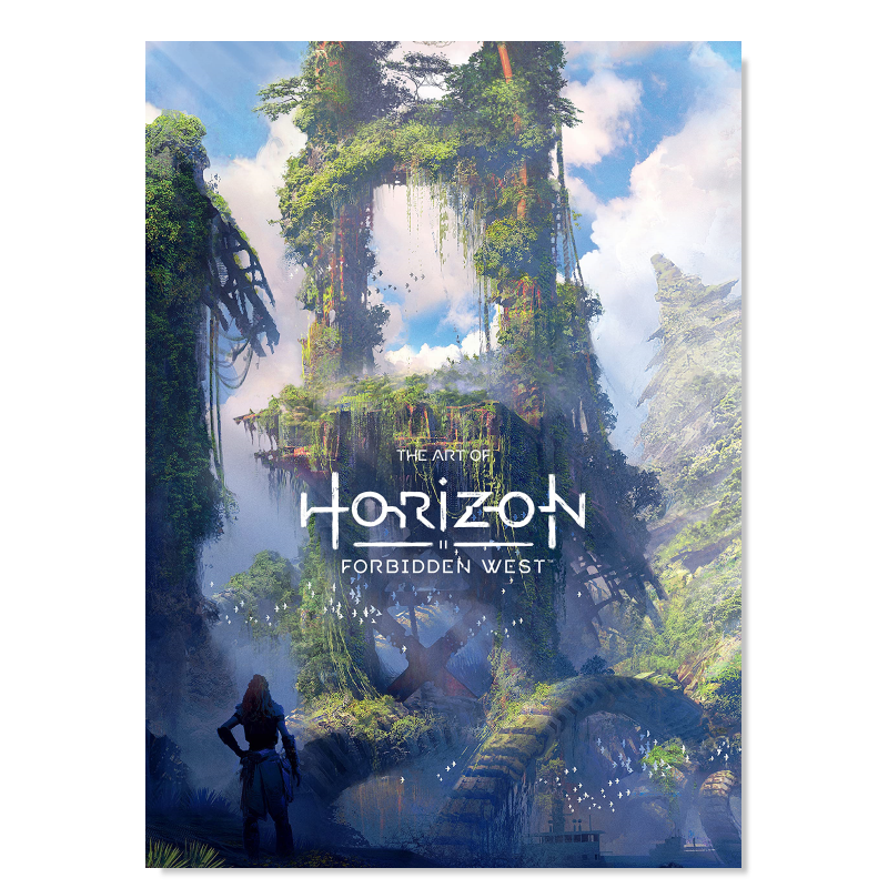 【现货】地平线:西之绝境/西部禁域游戏艺术设定集 The Art of Horizon Forbidden West 英文原版角色概念设定资料集画册书籍黑马 - 白底图