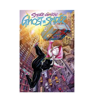 蜘蛛格温：幽灵蜘蛛 英文漫画书 原版 Ghost 预售 漫威Marvel Vol. Spider 卷1 Haunted Gwen The