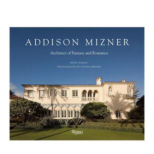 幻想与浪漫 英文建筑设计图书 原版 预售 艾迪生·米斯纳 Fantasy Addison 建筑师 Romance Mizner and Architect