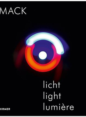 【现货】Heinz Mack: Licht / Light / Lumière，海因茨·马克：光 英文原版艺术图书书籍进口