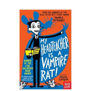 Vampire 伊兹和朋友们 Izzy 校长是吸血鼠 Friends Rat 3我 Headteacher 英文儿童桥梁书图书 原版 and 预售