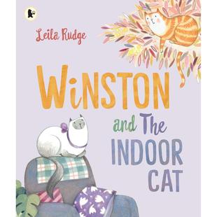 Indoor 进口图书 温斯顿和宅家猫 英文儿童绘本 原版 Cat the and Winston 现货
