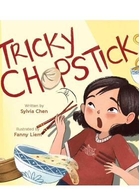 【现货】调皮的筷子 Tricky Chopsticks 原版英文儿童绘本图书书籍