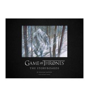 Storyboards 英文生活图书 游戏 Thrones Game 权力 脚本 原版 The 现货