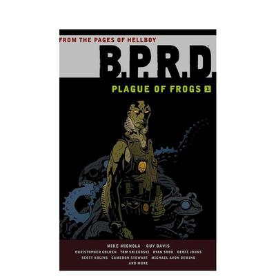 【预售】英文漫画 蛙族瘟疫 卷1 B.P.R.D.: Plague of Frogs Volume 1 原版英文漫画书图书书籍