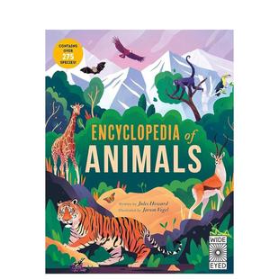 儿童知识科普百科绘本10 现货 Animals 12岁进口英语启蒙图书 Jarom Encyclopedia Howard; 动物百科 Vogel Jules 英文原版