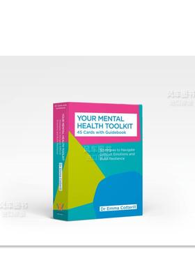 【现货】你的心理健康工具包：：45张引导困难情绪的卡片 卡牌 卡牌 Your Mental Health Toolkit: A Card Deck