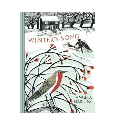 【预售】【Angela Harding季节版画四部曲】冬之歌谣 Winter's Song 原版英文艺术插画原画设定集 自然插画 便携开本图书书籍