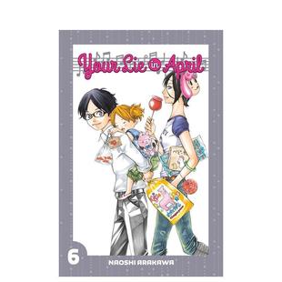 April 英文漫画书图书书籍 四月是你 Your Lie 英文漫画 谎言 原版 预售