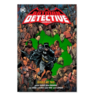 【现货】DC漫画 蝙蝠侠侦探漫画:给我这个谜语 Batman Detective Comics 4:Riddle Me This 英文漫画书原版进口图书 超级英雄系列