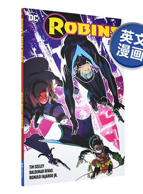 【预售】DC漫画 罗宾：成为罗宾 Robins: Being Robin 英文漫画书原版进口图书 超级英雄系列美漫书籍 平装 蝙蝠侠神奇小子