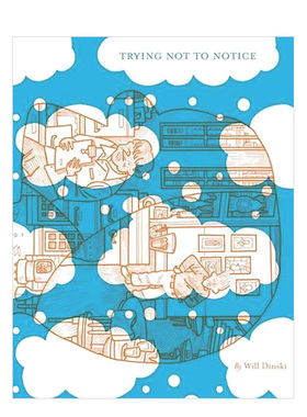 【现货】漫画 试着不去注意 Trying Not to Notice 英文漫画书原版进口图书 2D Cloud