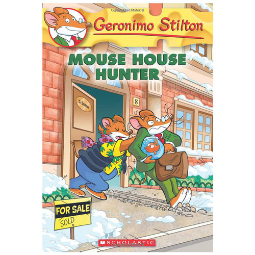 【现货】【老鼠记者】#61：老鼠窝猎人 【GERONIMO STILTON】#61: MOUSE HOUSE HUNTER 英文原版儿童章节书少儿英语启蒙读物书籍