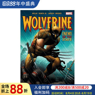 【现货】漫威漫画 金刚狼:国家公敌(新版2) Wolverine: Enemy of The State (New Printing 2) 英文漫画书原版进口美漫漫画书籍