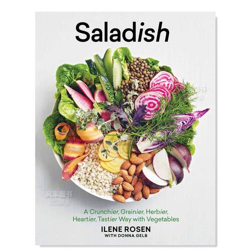 【预售】沙拉 Saladish原版图书外版进口书籍英文餐饮Ilene Rosen - 封面