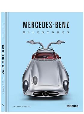 【预售】【疾速里程碑】梅赛德斯-奔驰 【Milestones】Mercedes-Benz Milestones 原版英文工业产品设计图书