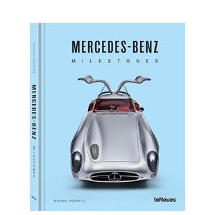 梅赛德斯 奔驰 原版 预售 英文工业产品设计图书 Benz 疾速里程碑 Mercedes Milestones