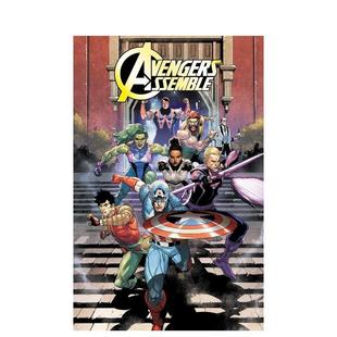 【预售】英文漫画 漫威漫画 复仇者集结：蛇之场景 Avengers Assemble: The Serpent Scenario 原版英文图书