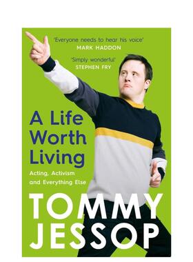 【预售】值得一活的人生：汤米·杰塞普的人生哲学 A Life Worth Living 英文原版小说书籍外版文学传记图书Tommy Jessop