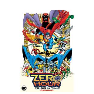 英文漫画书原版 DC漫画 2023年版 综合集 Hour Omnibus 图书美漫书籍 Time 零时：时间危机 Crisis Jurgens Dan Zero 预售