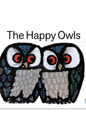 【预售】快乐的猫头鹰 The Happy Owls 英文原版英文原版进口图画图画故事书 儿童英语启蒙绘本
