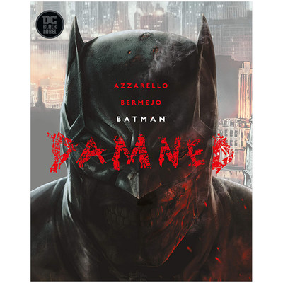 【现货】DC漫画 蝙蝠侠:诅咒 Batman: Damned 精装 英文漫画书原版进口图书美漫书籍 Brian Azzarello 经典黑标系列