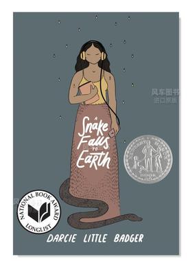 【预售】【2022纽伯瑞银奖】一条落在地球上的蛇 A Snake Falls to Earth英文青少年读物 Levine Querido