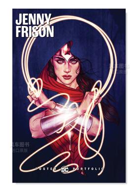【现货】DC海报集:珍妮·弗利森 DC Poster Portfolio: Jenny Frison 英文原版艺术插画集 漫画封面故事设计作品集 漫画周边