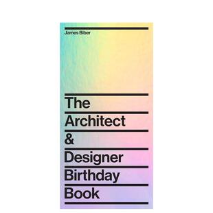 Architect and 原版 预售 英文综合设计图书书籍 Book 建筑师及设计师轶事履历 Birthday Designer