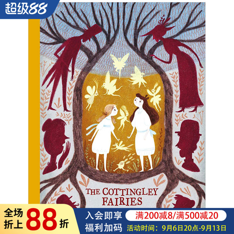 【现货】花仙子 The Cottingley Fairies 英文原版儿童童话故事书4-8岁进口英语绘本书籍精装 Ana Sender 蓝思阅读分级540L