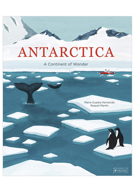 【预售】南极洲:一片神奇的大陆Antarctica: A Continent of Wonder 6岁以上少儿自然环境百科科普绘本读物 英文原版 进口图书书籍