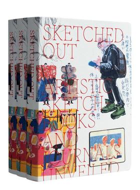 【预售】素描 ：揭开艺术素描本和日记的面纱 Sketched Out 原版英文艺术插画原画设定集 涂鸦草稿本图书书籍