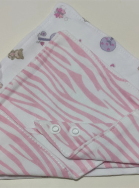 婴儿围嘴口水巾全棉围兜防水纯棉吸水全棉围嘴儿童宝宝吃饭围兜