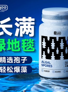 yee短绒藻兰寿缸爆藻鱼缸造景