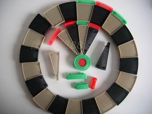 18寸电子镖盘靶配件 每个分数区域靶块 网格靶块 飞镖盘中心圈