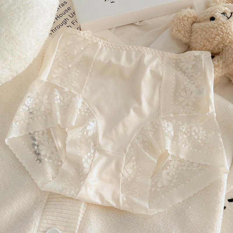 丝绸缎面内裤女2024新款大码胖mm高腰收腹提臀无痕短裤头高端法式,女士内衣/男士内衣/家居服,女三角裤,淘宝优惠券,粉丝福利购,淘宝优惠卷