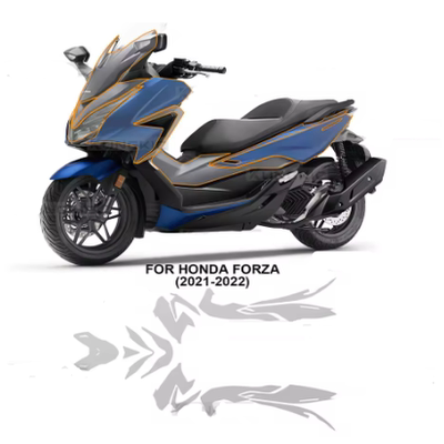 Forza 350摩托车身贴专用品车衣改装透明漆面TPU保护贴膜防刮蹭修