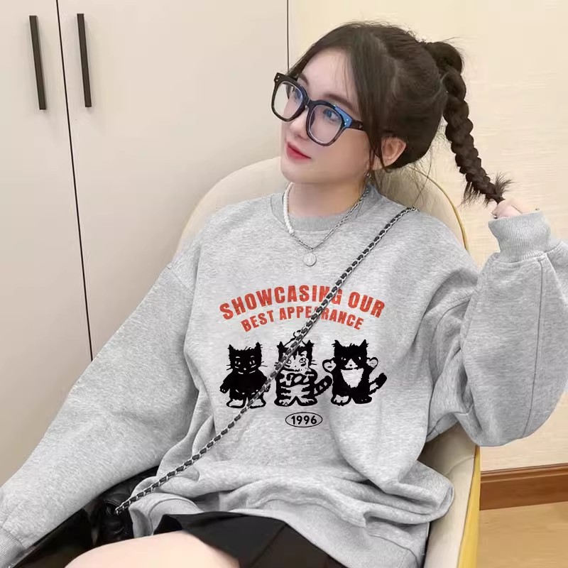 卫衣女宽松韩版ins潮上衣