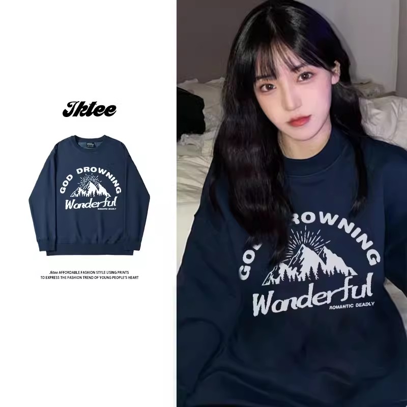 卫衣女宽松韩版ins潮上衣