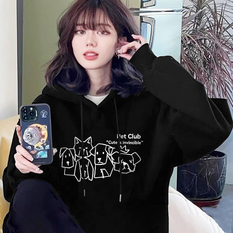 卫衣女宽松韩版ins潮上衣