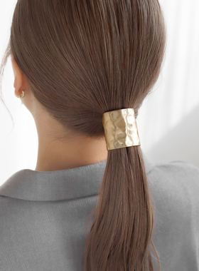 日本本土ane mone金属高马尾扣发夹子头饰头发卡女卡扣