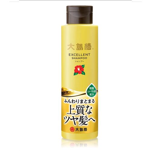 日本本土Excellent大岛椿洗发水山茶油头皮温和300ml