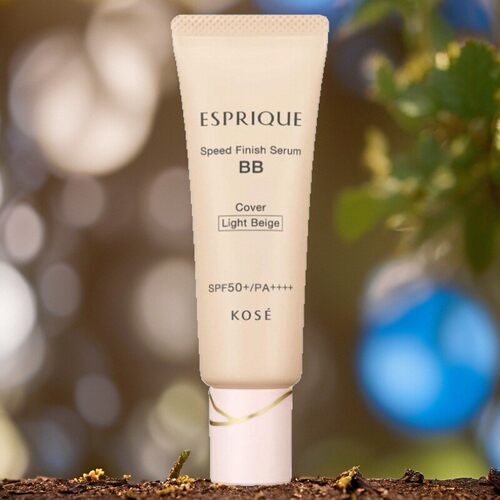 ESPRIQUE粉底液Kose遮瑕粉底持久BB霜防日晒30g