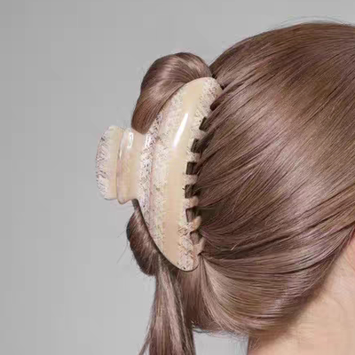 Anemone百搭纹理抓夹后脑勺发夹