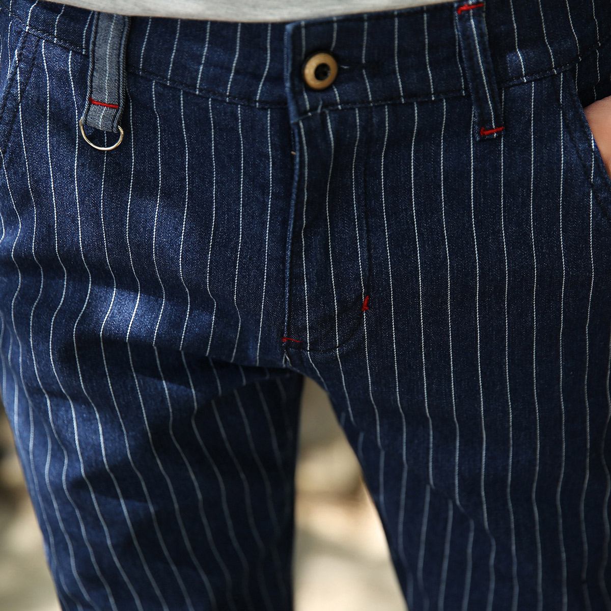 Jeans pour jeunesse ONET en coton pour été - Ref 1483125 Image 3